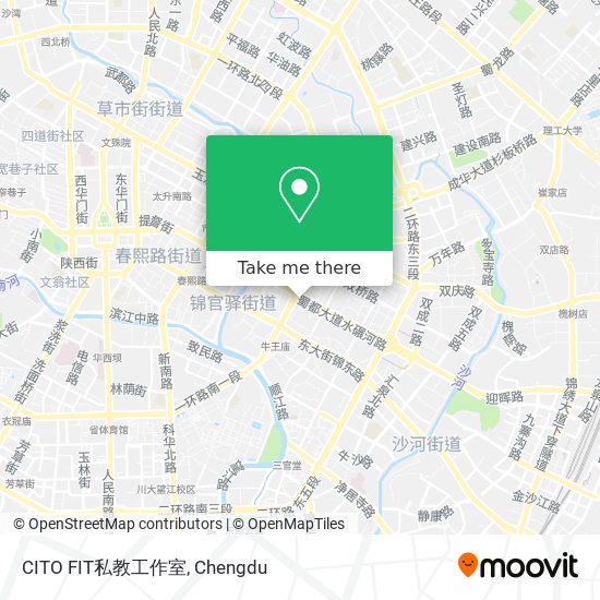 CITO FIT私教工作室 map