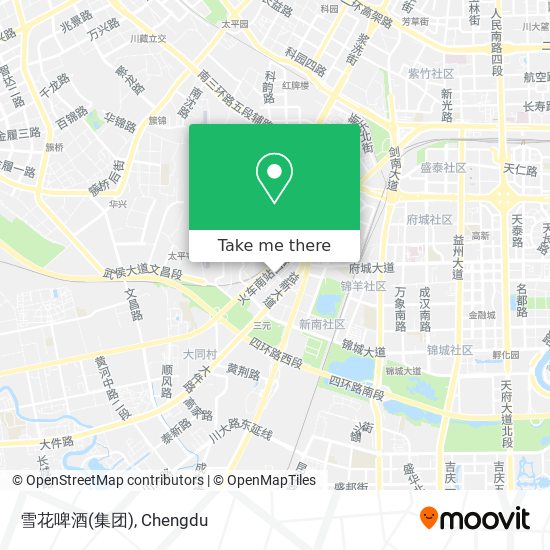 雪花啤酒(集团) map