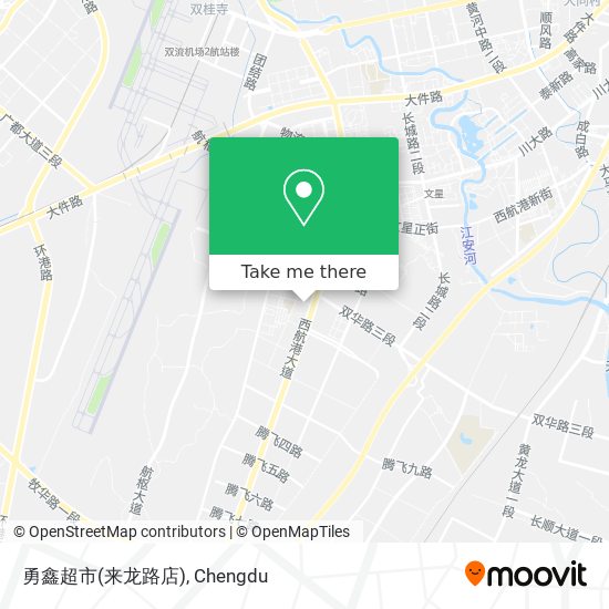 勇鑫超市(来龙路店) map