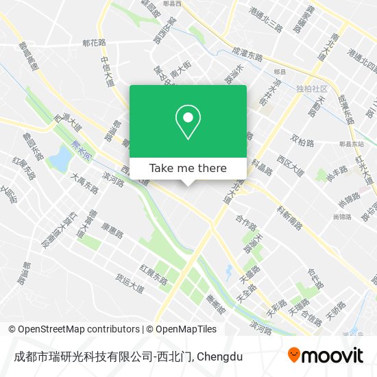 成都市瑞研光科技有限公司-西北门 map