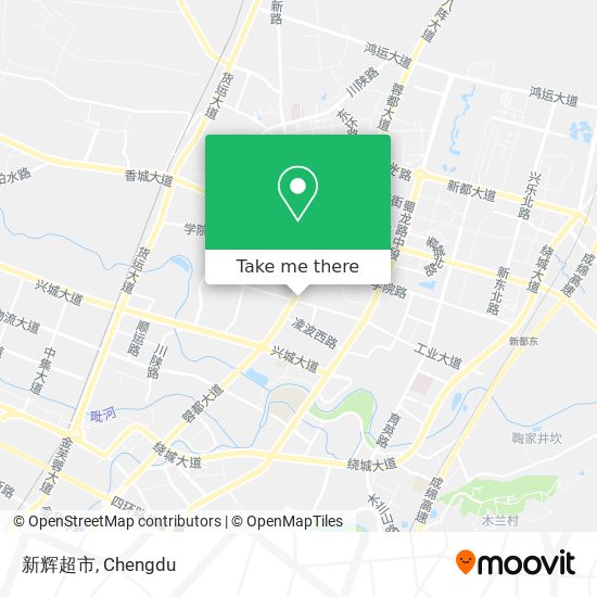 新辉超市 map