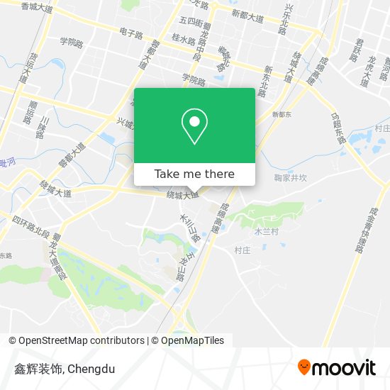 鑫辉装饰 map