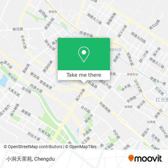 小洞天茶苑 map