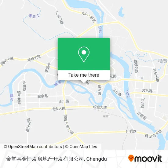 金堂县金恒发房地产开发有限公司 map