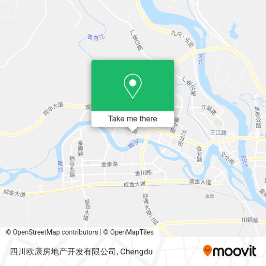 四川欧康房地产开发有限公司 map