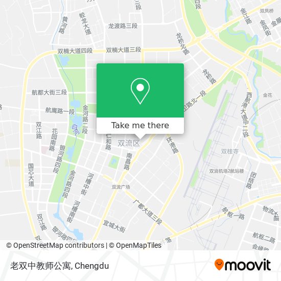 老双中教师公寓 map