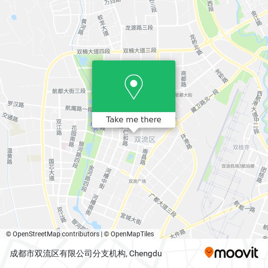 成都市双流区有限公司分支机构 map