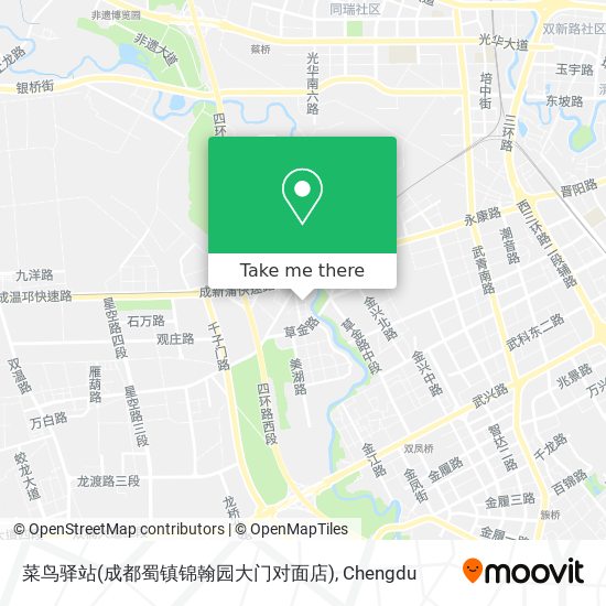 菜鸟驿站(成都蜀镇锦翰园大门对面店) map