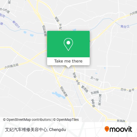 艾妃汽车维修美容中心 map