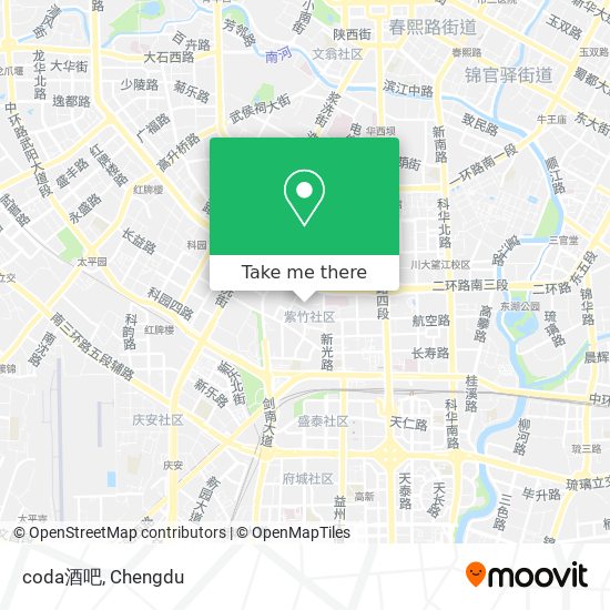 coda酒吧 map