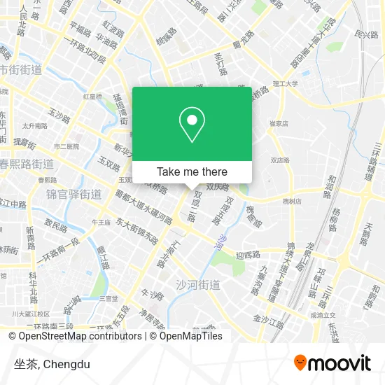 坐茶 map