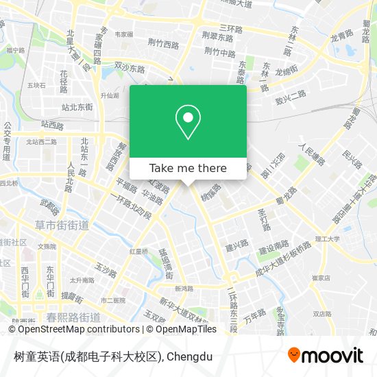 树童英语(成都电子科大校区) map