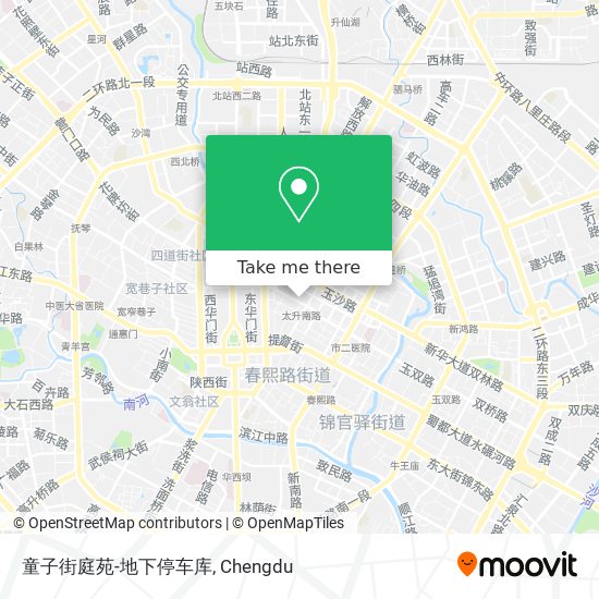 童子街庭苑-地下停车库 map