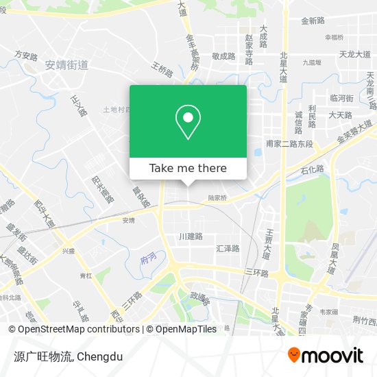 源广旺物流 map