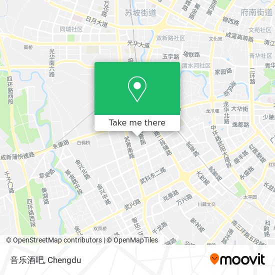 音乐酒吧 map