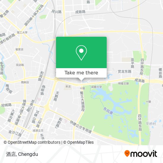酒店 map