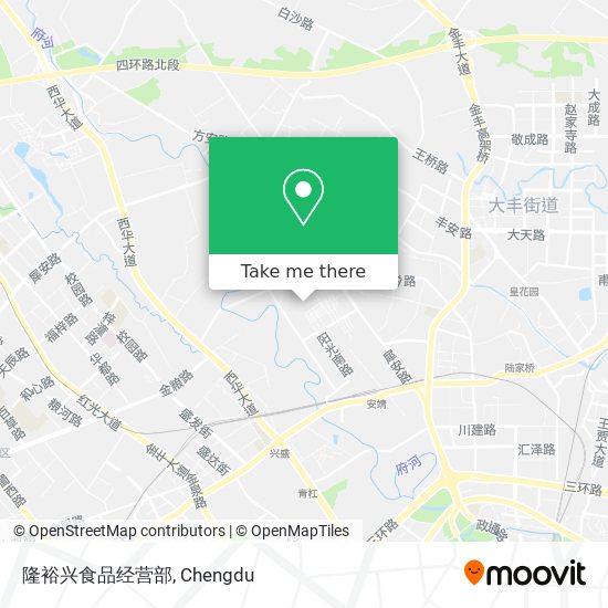 隆裕兴食品经营部 map