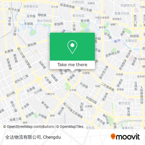 全达物流有限公司 map