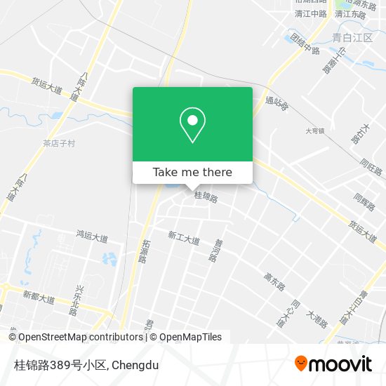 桂锦路389号小区 map