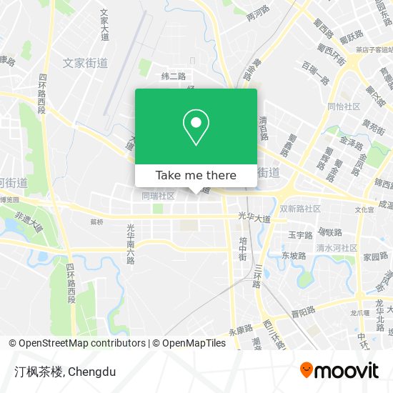 汀枫茶楼 map