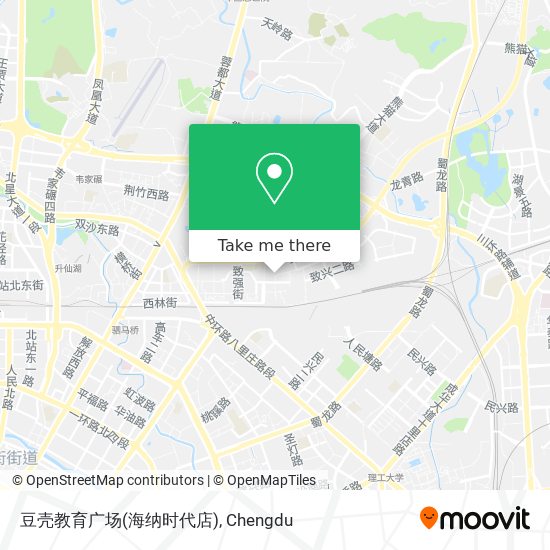 豆壳教育广场(海纳时代店) map