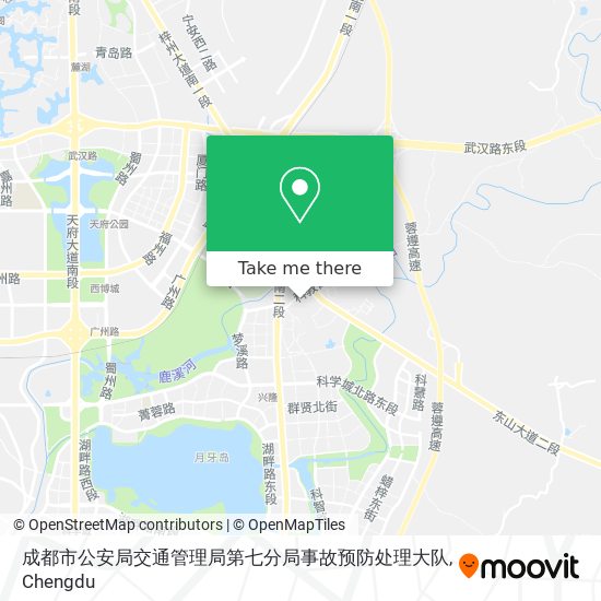 成都市公安局交通管理局第七分局事故预防处理大队 map