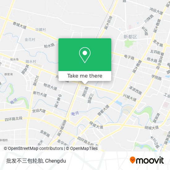 批发不三包轮胎 map
