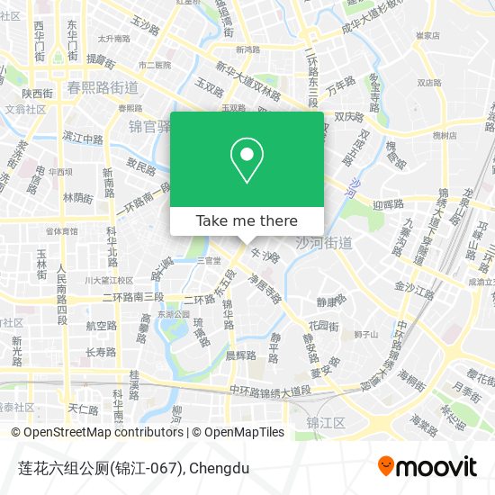 莲花六组公厕(锦江-067) map