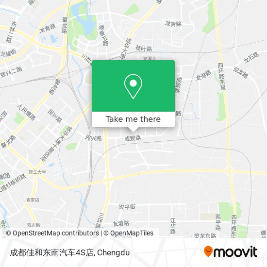 成都佳和东南汽车4S店 map