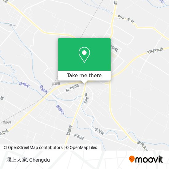 堰上人家 map