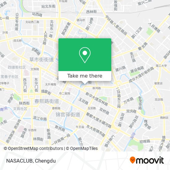 NASACLUB map