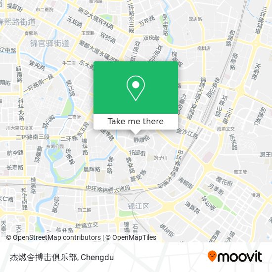 杰燃舍搏击俱乐部 map