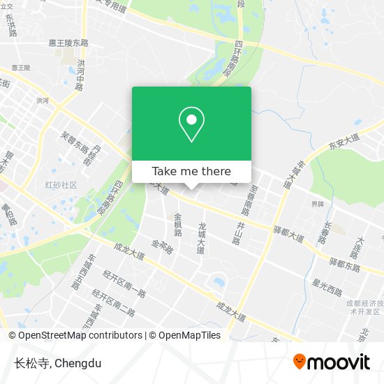 长松寺 map