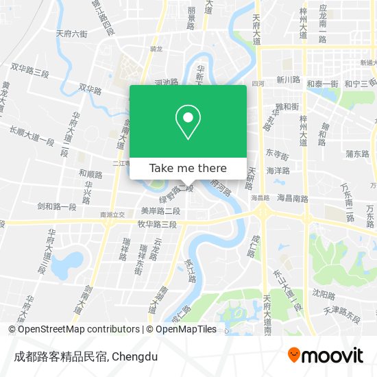 成都路客精品民宿 map
