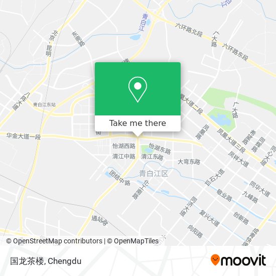 国龙茶楼 map