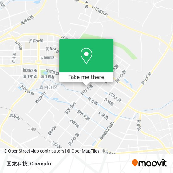 国龙科技 map