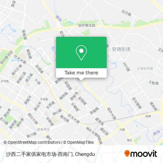 沙西二手家俱家电市场-西南门 map