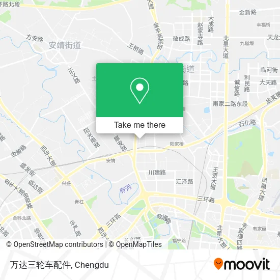 万达三轮车配件 map