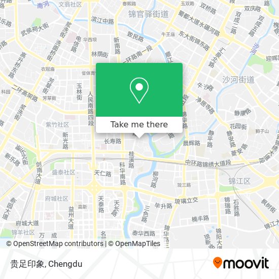 贵足印象 map