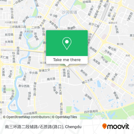南三环路二段辅路/石胜路(路口) map