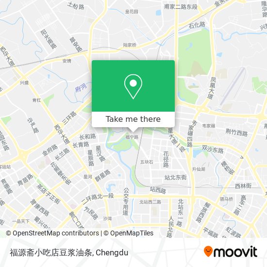福源斋小吃店豆浆油条 map