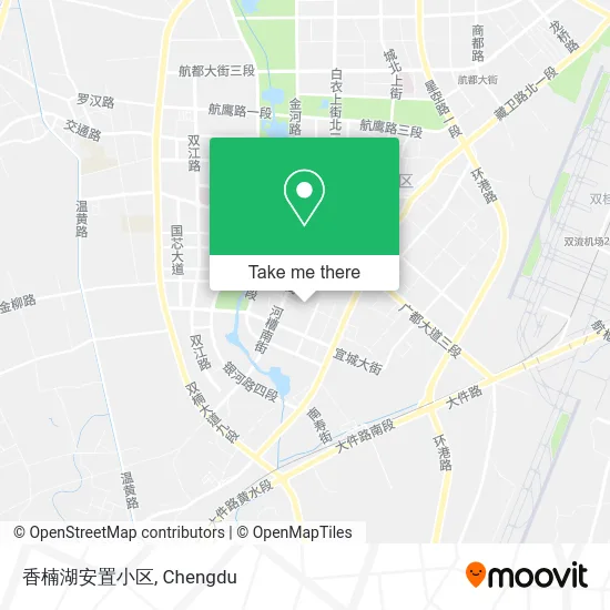 香楠湖安置小区 map