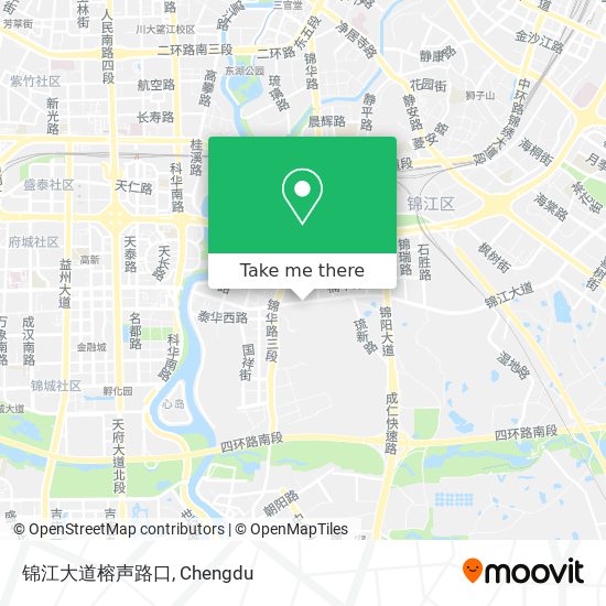 锦江大道榕声路口 map