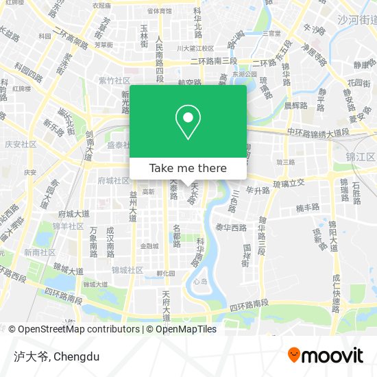 泸大爷 map