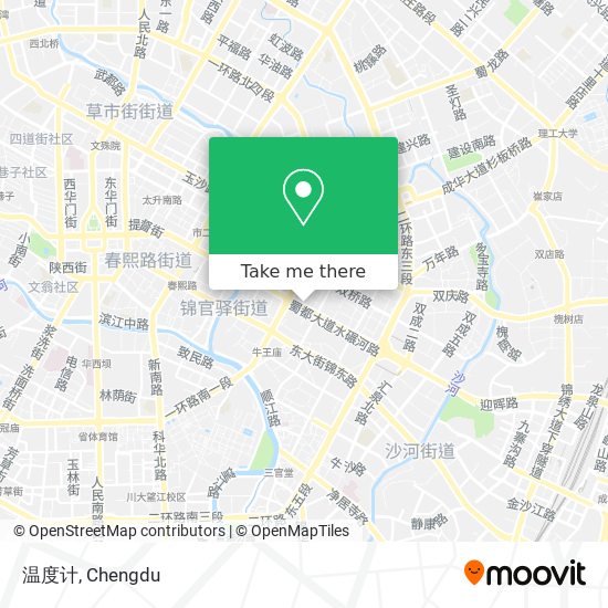 温度计 map