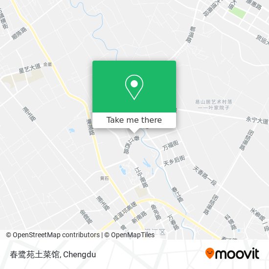 春鹭苑土菜馆 map