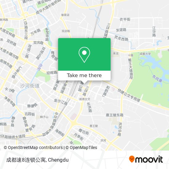 成都速8连锁公寓 map