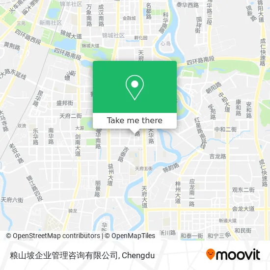粮山坡企业管理咨询有限公司 map