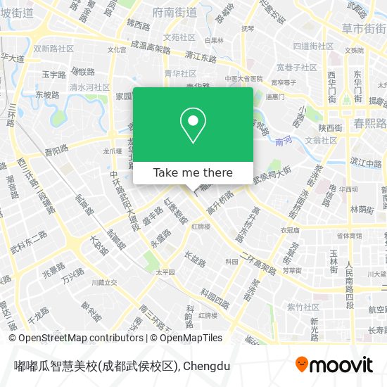 嘟嘟瓜智慧美校(成都武侯校区) map