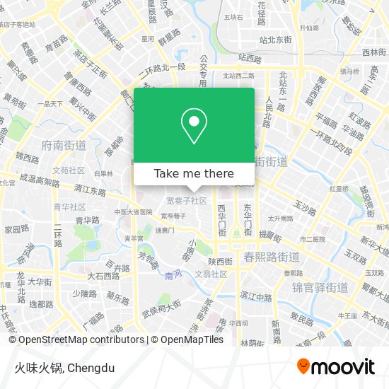 火味火锅 map